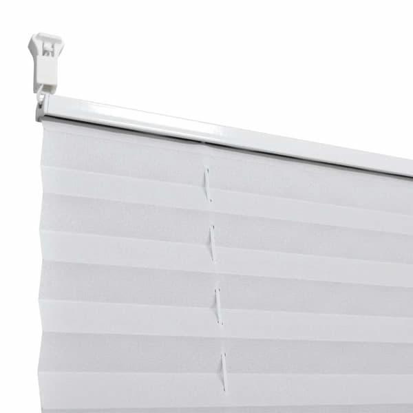 vidaXL Plissegardiner 90 x 150 cm Hvit