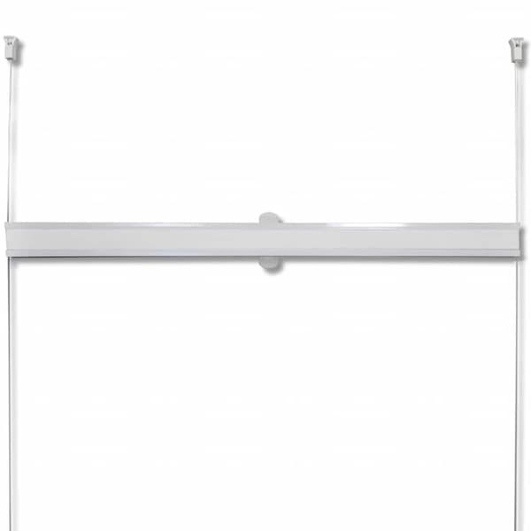 vidaXL Plisse Persienner 110x125 cm Hvit