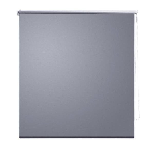 vidaXL Rullgardin grå 80 x 175 cm mörkläggande