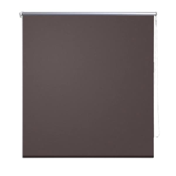 vidaXL Rullgardin brun 100 x 175 cm mörkläggande
