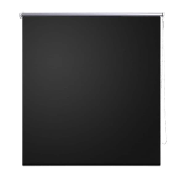 vidaXL Rullegardin Blackout 100 x 175 cm Svart