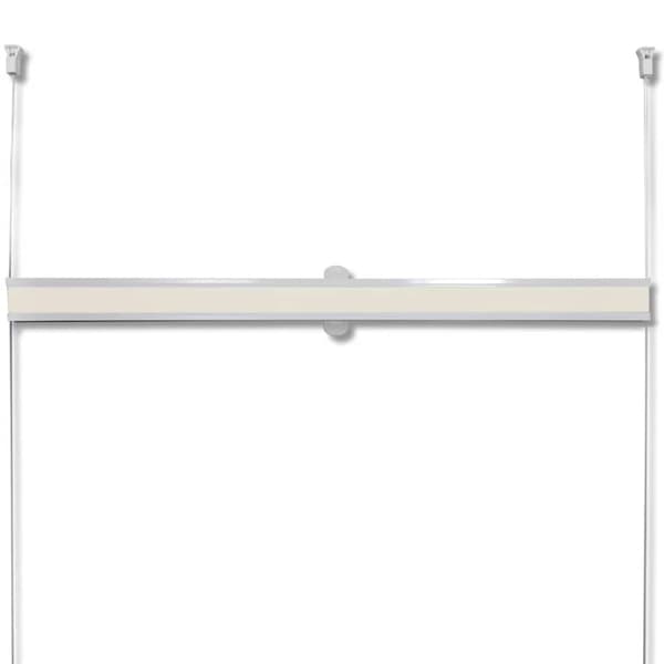 vidaXL Plissegardiner 100x125cm Krem