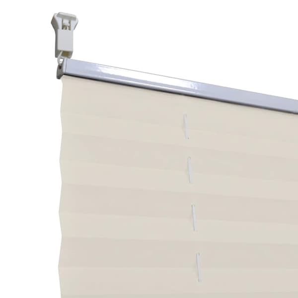 vidaXL Plissegardiner 100x200cm Krem