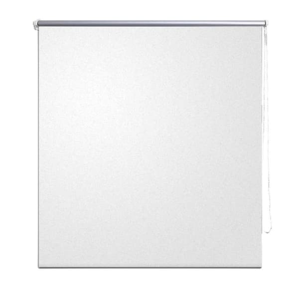 vidaXL Rullegardin Blackout 120 x 230 cm Hvit