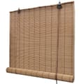 Miniatyrbillede 1 af 5: vidaXL Rullegardin i bambus 140 x 160 cm brun