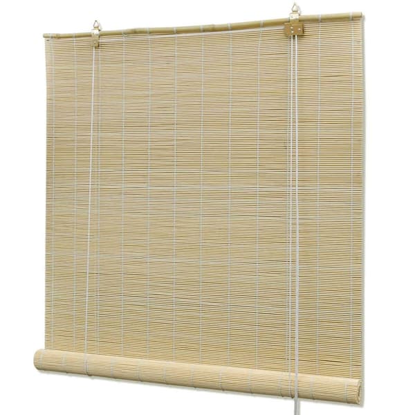 vidaXL rullegardin 80x160 cm naturlig bambus