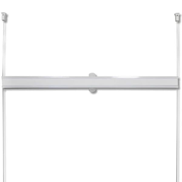 vidaXL Plisse Kaihdin 40x100cm Valkoinen Laskosverhot