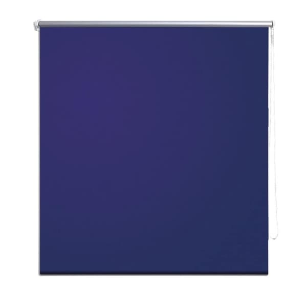 vidaXL Mørklægningsrullegardin 80 x 175 cm marineblå
