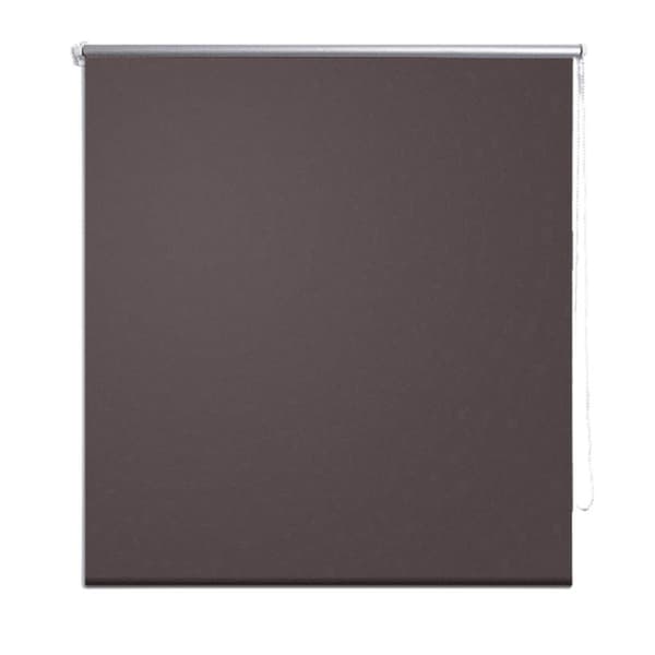 vidaXL mørklægningsrullegardin 120 x 175 cm kaffefarvet