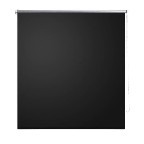vidaXL Mørklægningsrullegardin 100 x 230 cm sort
