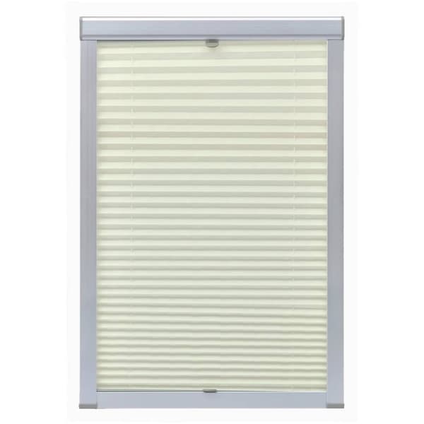 vidaXL Plissegardiner kremhvit U08/808