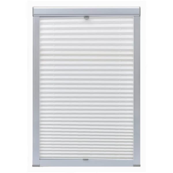 vidaXL Plissegardiner hvit 104