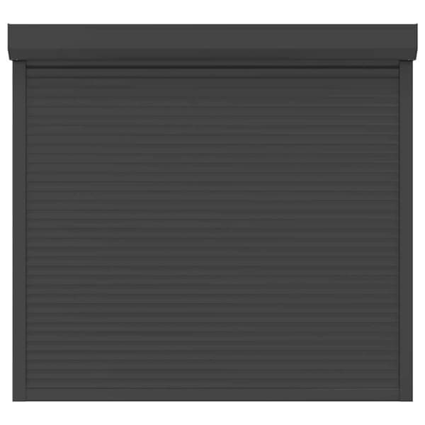vidaXL Rulljalusi aluminium 160x150 cm antracit
