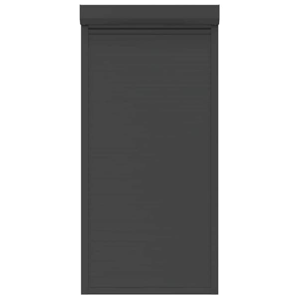 vidaXL rulleskodder aluminium 100x210 cm antracitgrå