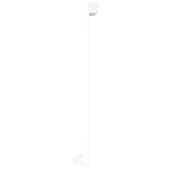vidaXL Rulljalusi aluminium 110x220 cm vit