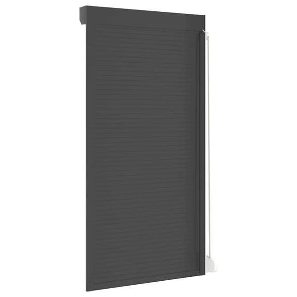 vidaXL Rulleskodde aluminium 110x220 cm antrasitt