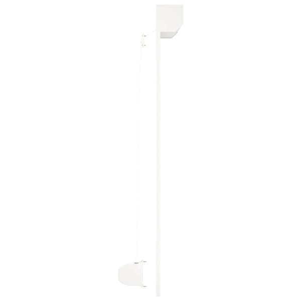 vidaXL rulleskodder aluminium 100x120 cm hvid