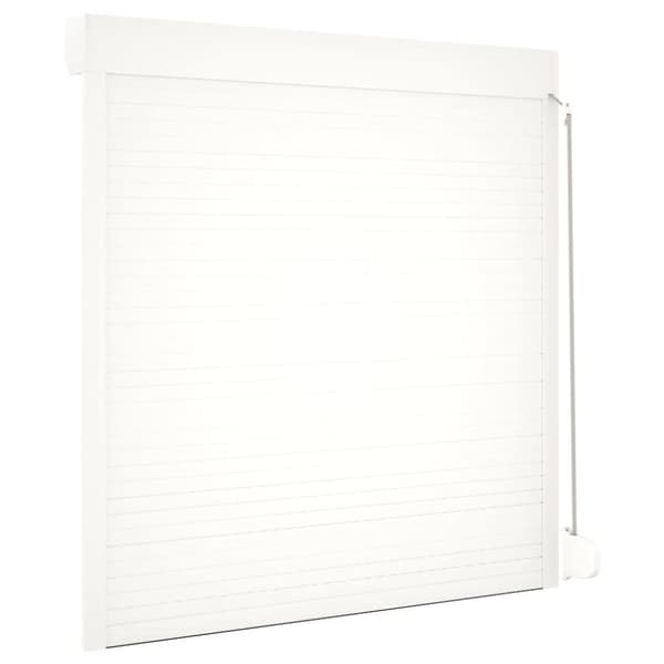vidaXL rulleskodder aluminium 100x120 cm hvid