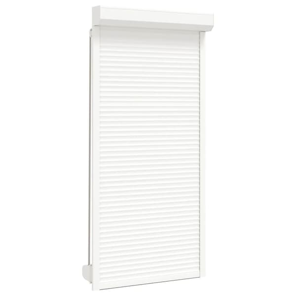 vidaXL rulleskodder 100x210 cm aluminium hvid