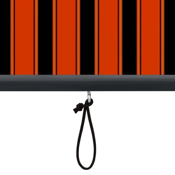 vidaXL Rullgardin utomhus 170x250 cm orange och brun