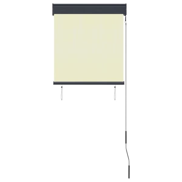 vidaXL Ulkorullaverho 60x250 cm kerma