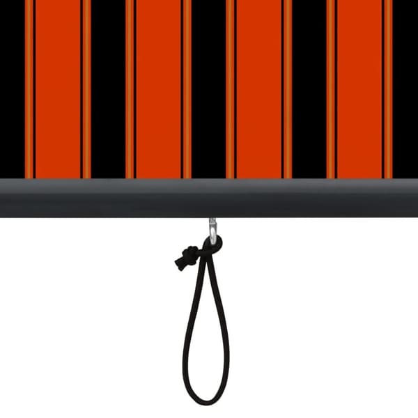 vidaXL Rullgardin utomhus 100x250 cm orange och brun