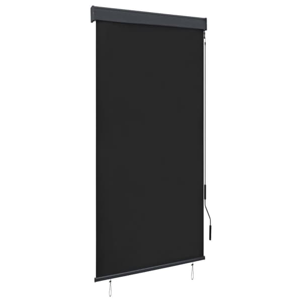 vidaXL udendørs rullegardin 80x250 cm antracitgrå