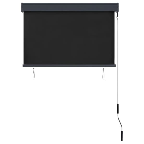 vidaXL Ulkorullaverho 100x250 cm antrasiitti