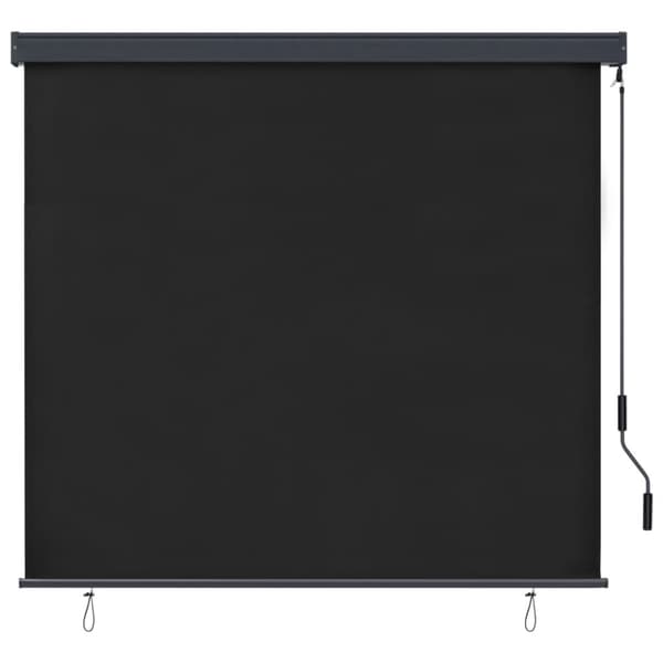 vidaXL Utendørs rullegardin 170x250 cm antrasitt
