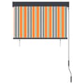 Miniatyrbilde 4 av 8: vidaXL Utendørs rullegardin 100x250 cm gul og blå