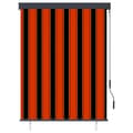 Miniatyrbild 2 av 8: vidaXL Rullgardin utomhus 120x250 cm orange och brun