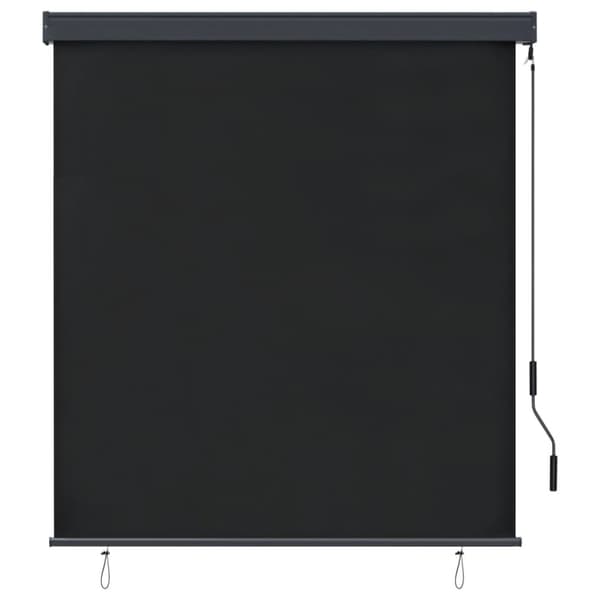 vidaXL Utendørs rullegardin 140x250 cm antrasitt