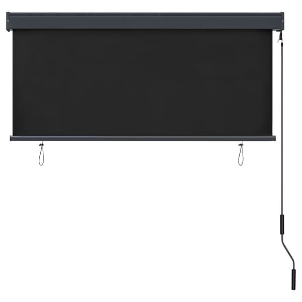 vidaXL Ulkorullaverho 140x250 cm antrasiitti