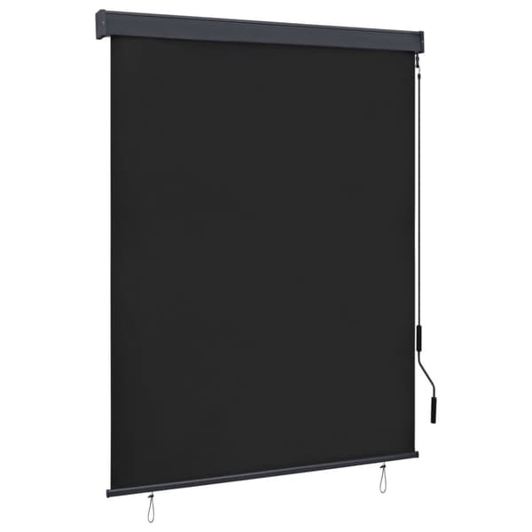 vidaXL Ulkorullaverho 140x250 cm antrasiitti