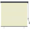 Pikkukuva 2 / 8: vidaXL Ulkorullaverho 160x250 cm kerma