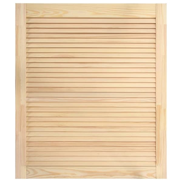 vidaXL Skåplucka lamelldesign 61,5x49,4 cm massiv furu