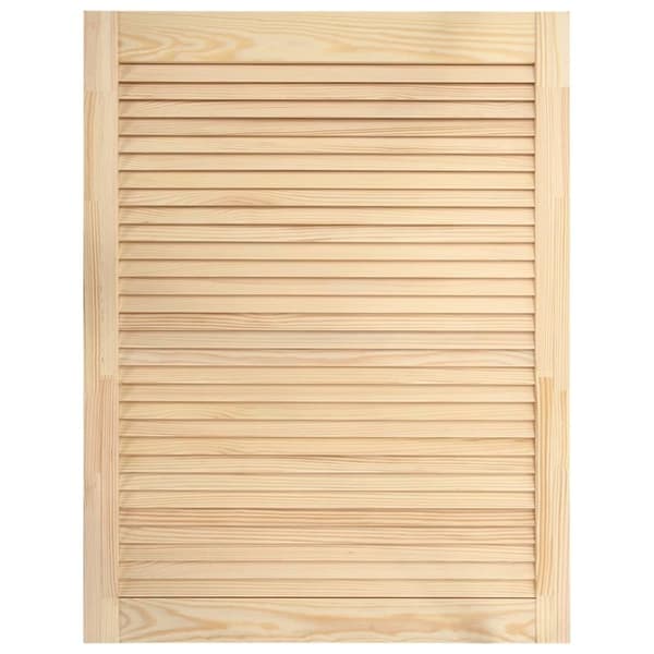 vidaXL Skåplucka lamelldesign 69x49,4 cm massiv furu