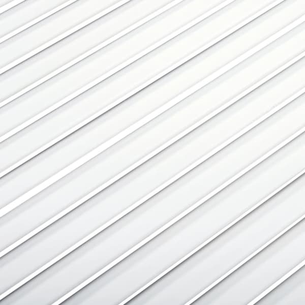 vidaXL Skåpluckor lamelldesign 4 st vit 69x39,4 cm massiv furu