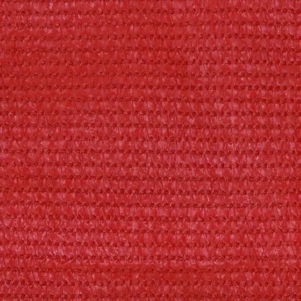 vidaXL udendørs rullegardin 60x140 cm HDPE rød