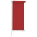 Miniatyrbillede 2 af 6: vidaXL udendørs rullegardin 60x140 cm HDPE rød