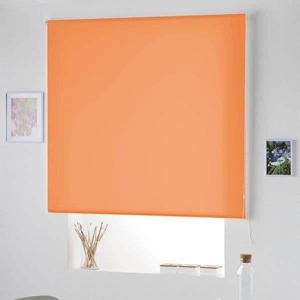 Transparent persienn Naturals Orange - storlek: 160 x 175 cm