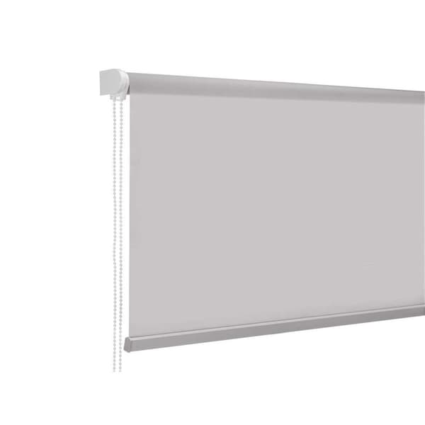 Rullpersienner 180 x 180 cm Grå Tyg Plast (6 antal)
