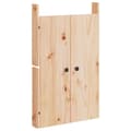Pikkukuva 3 / 10: vidaXL Ulkokeittiökaapin ovet 2 kpl 50x9x82 cm täysi mänty