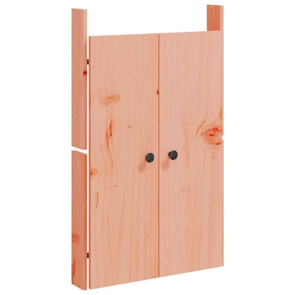 vidaXL Utekjøkkendører 2stk 50x9x82 cm heltre furu