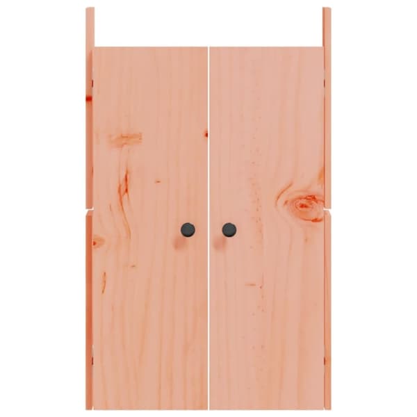 vidaXL Utekjøkkendører 2stk 50x9x82 cm heltre furu