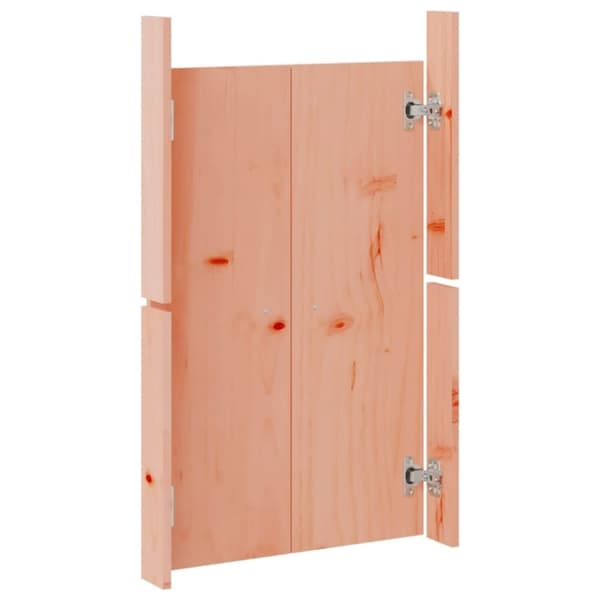 vidaXL Utekjøkkendører 2stk 50x9x82 cm heltre furu