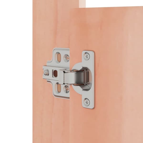 vidaXL Utekjøkkendører 2stk 50x9x82 cm heltre furu