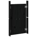 Miniatyrbilde 7 av 10: vidaXL Utekjøkkendører 2 stk svart 50x9x82 cm heltre furu