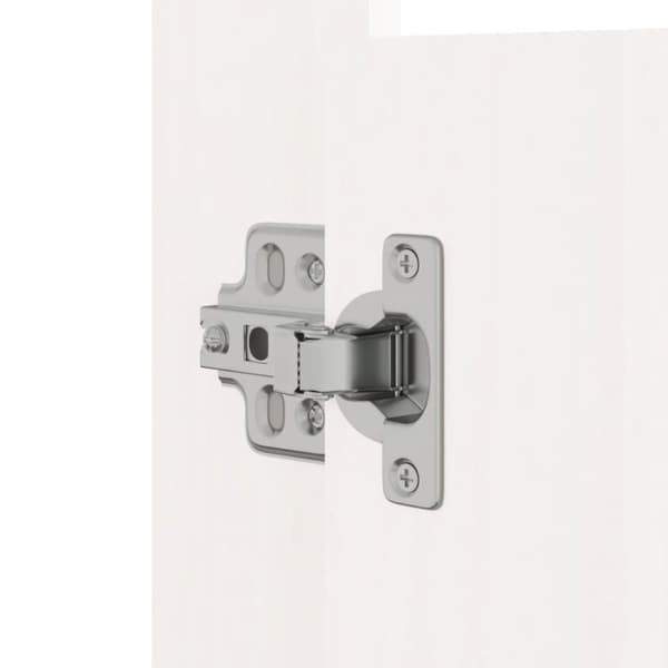vidaXL Köksluckor för utomhusbruk 2 st vit 50x9x82 cm massiv furu