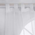 Miniatyrbillede 7 af 7: Rootz Sheer Voile Gardiner - Draperer - Vinduesbeklædning - Paneler - Vinduesforbindinger - Gardinsæt - Persienner - Hvide - 140x145 cm